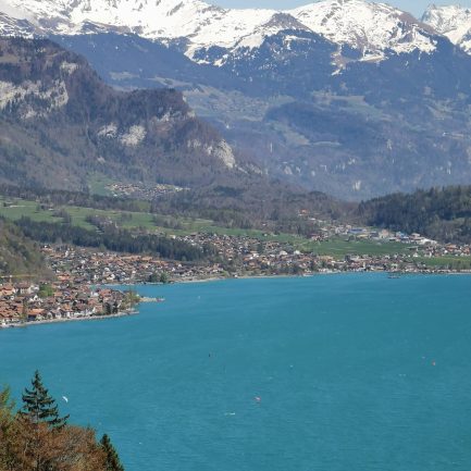 Small vilages next to the Lake of Brienz