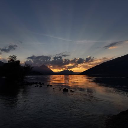 Lake Thun Sunset
