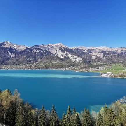 Blue water Lake Brienz