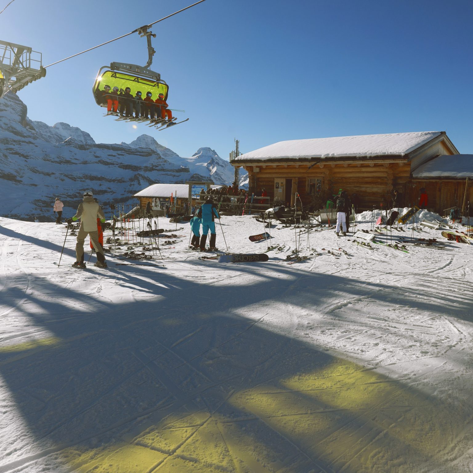 Skiing-resort-wengen