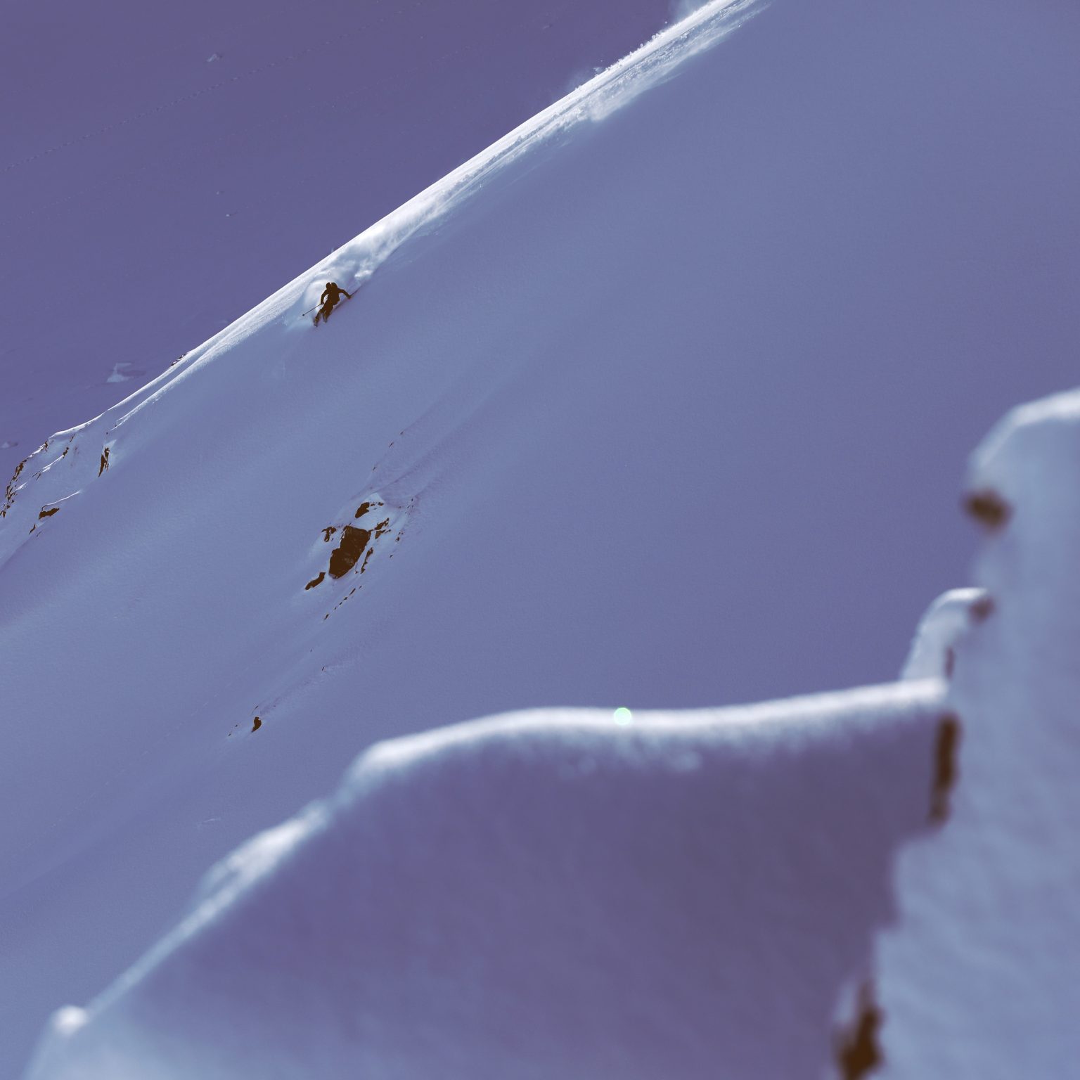 Alpine skiing in Jungfrau region, Switzerland